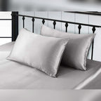 satin-finish pillowcases
