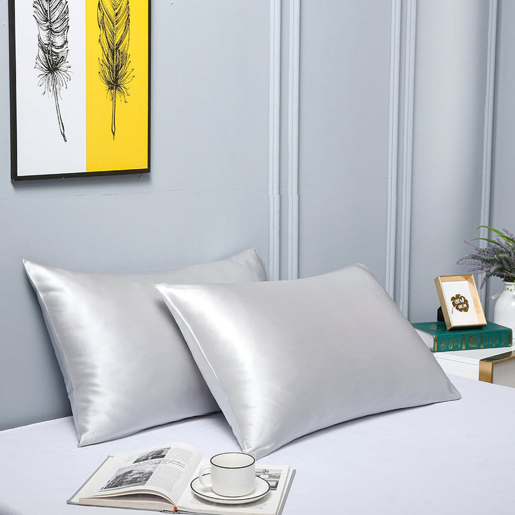 satin-finish pillowcases