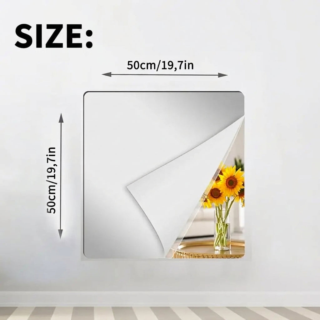self-adhesive mirror film roll