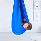sensory swing for kids in dark blue