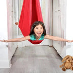 sensory swing for kids in red