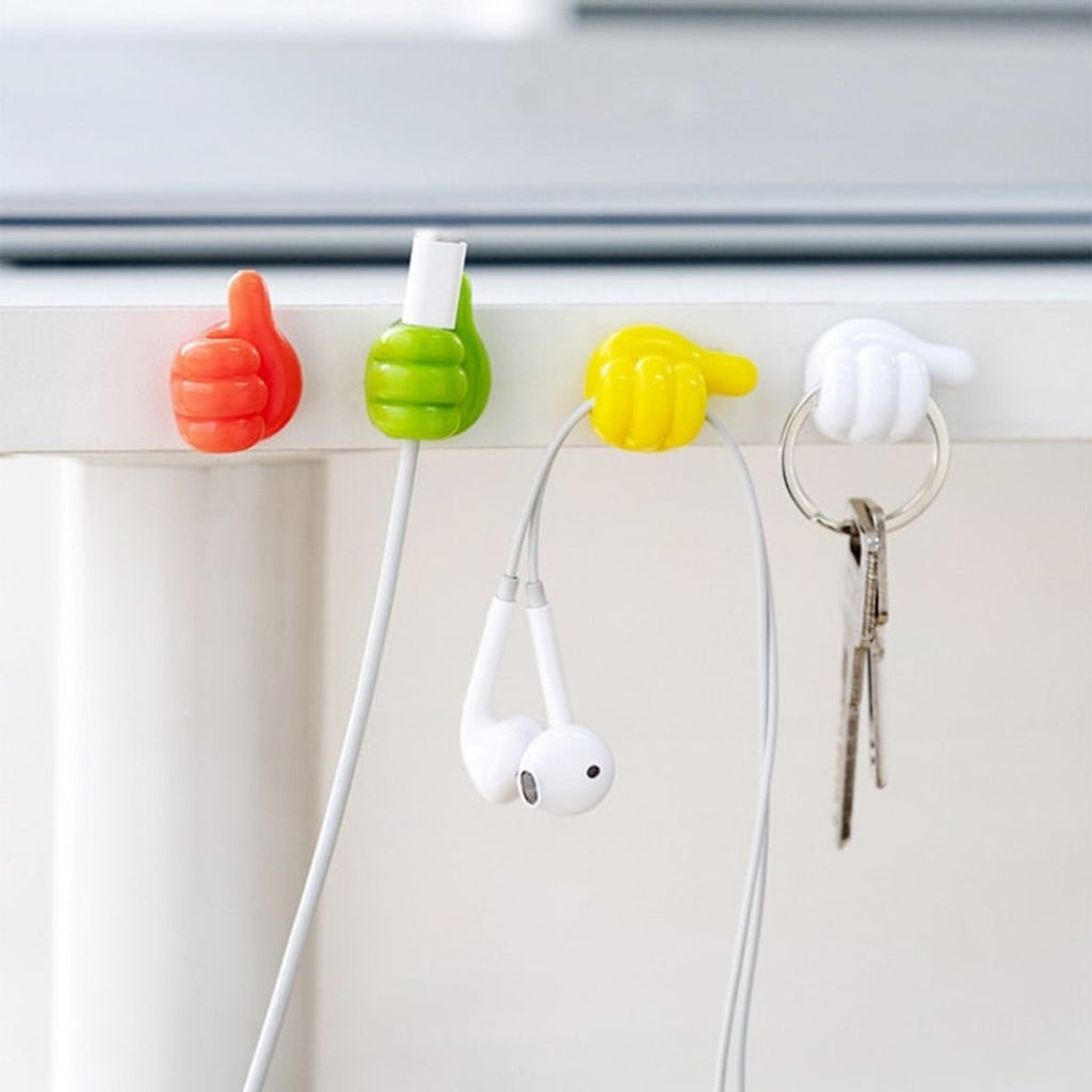 thumb hook self-adhesive wall hooks