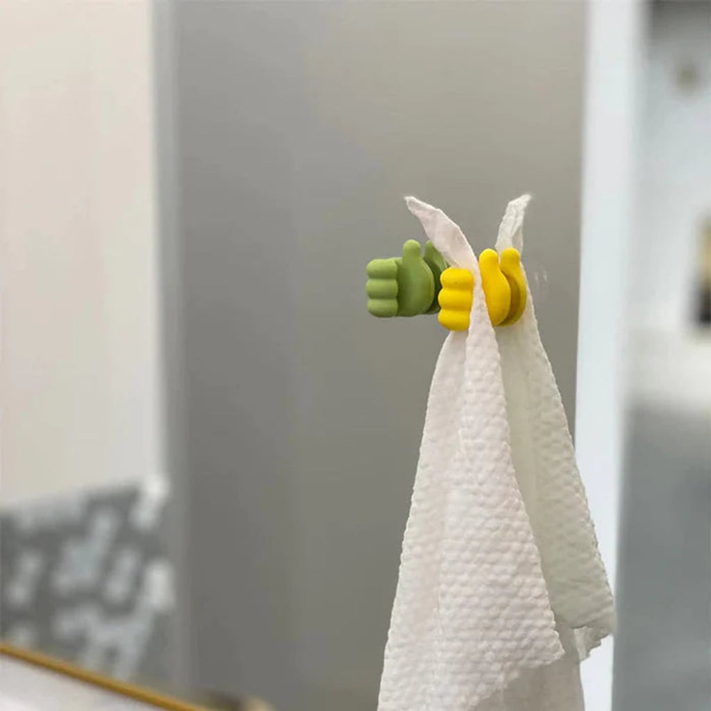thumb hook self-adhesive wall hooks