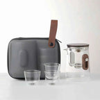 travel tea set with carry case