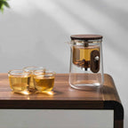 travel tea set with carry case