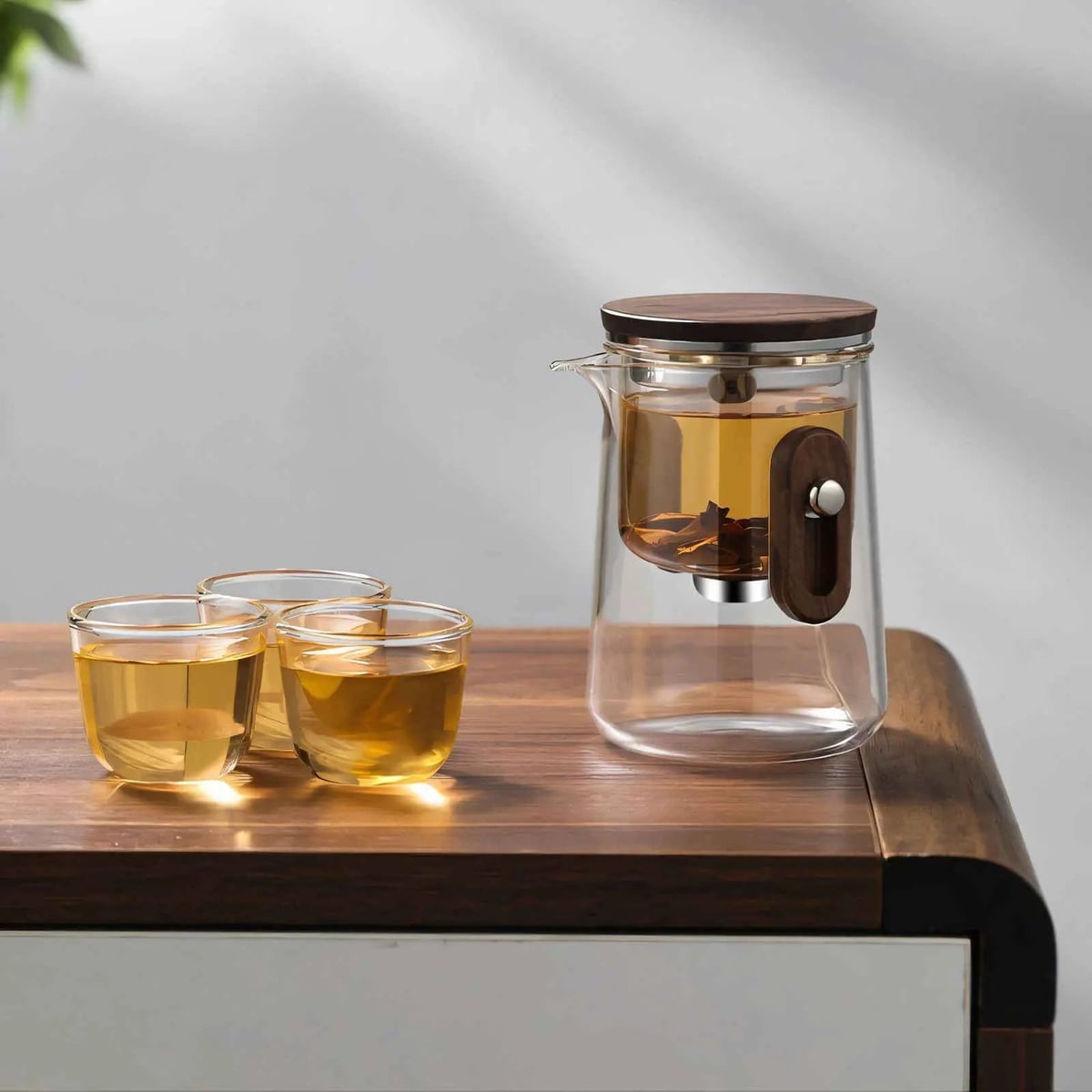 travel tea set with carry case