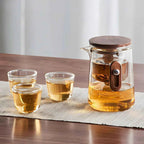 travel tea set with carry case