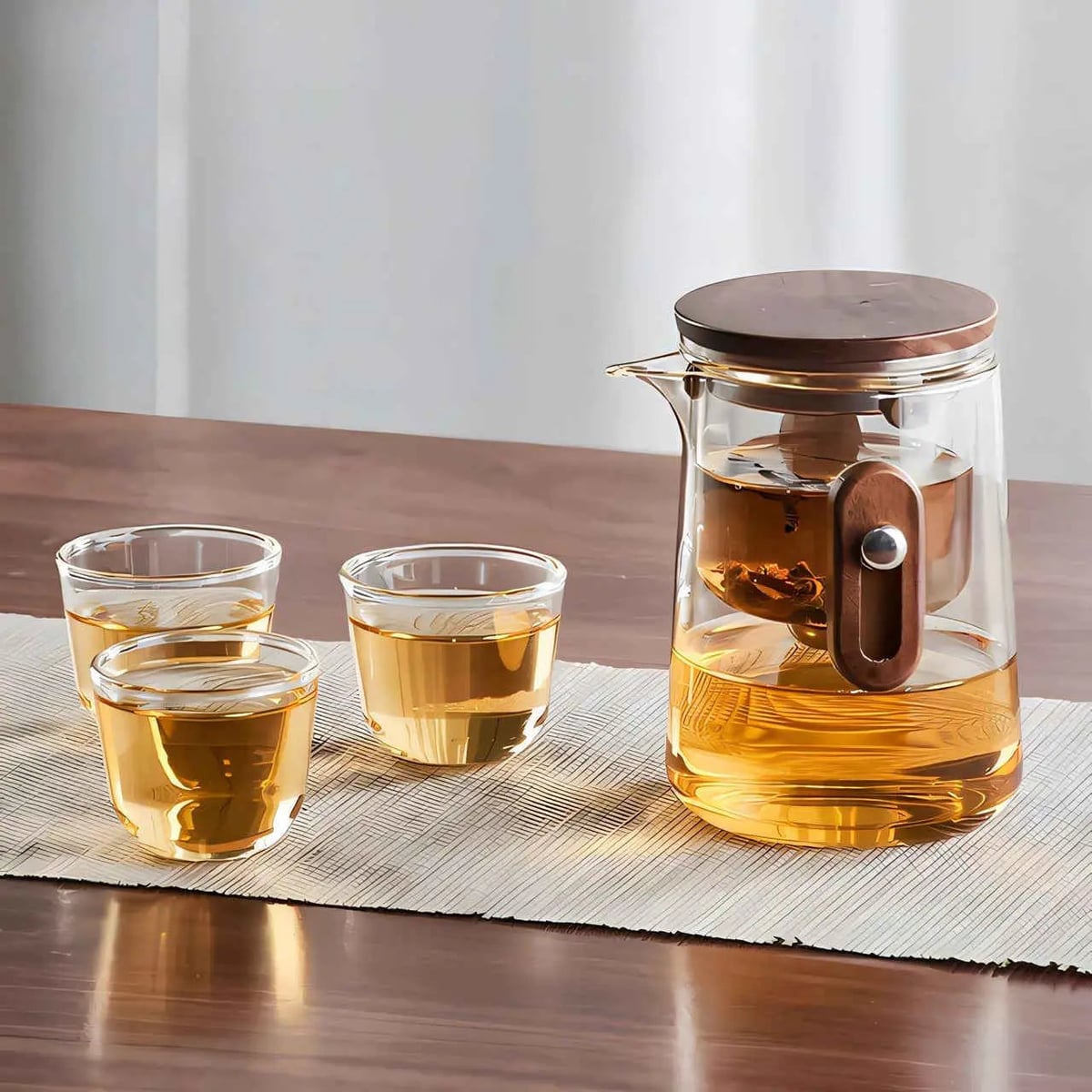 travel tea set with carry case