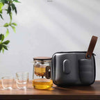 travel tea set with carry case
