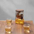 travel tea set with carry case