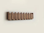 wall-mounted folding hook rack