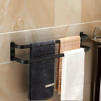 wall-mounted multi-bar towel rail