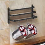 wall-mounted multi-bar towel rail