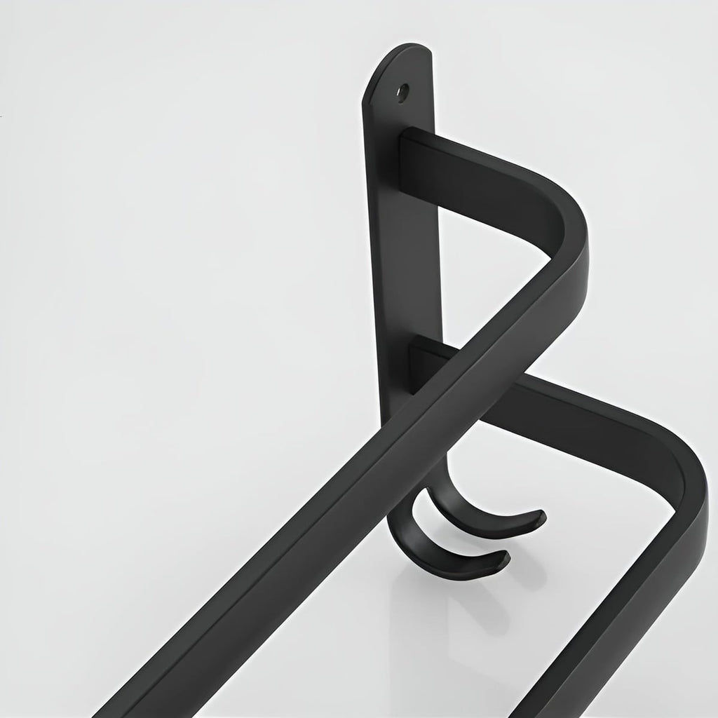 wall-mounted multi-bar towel rail