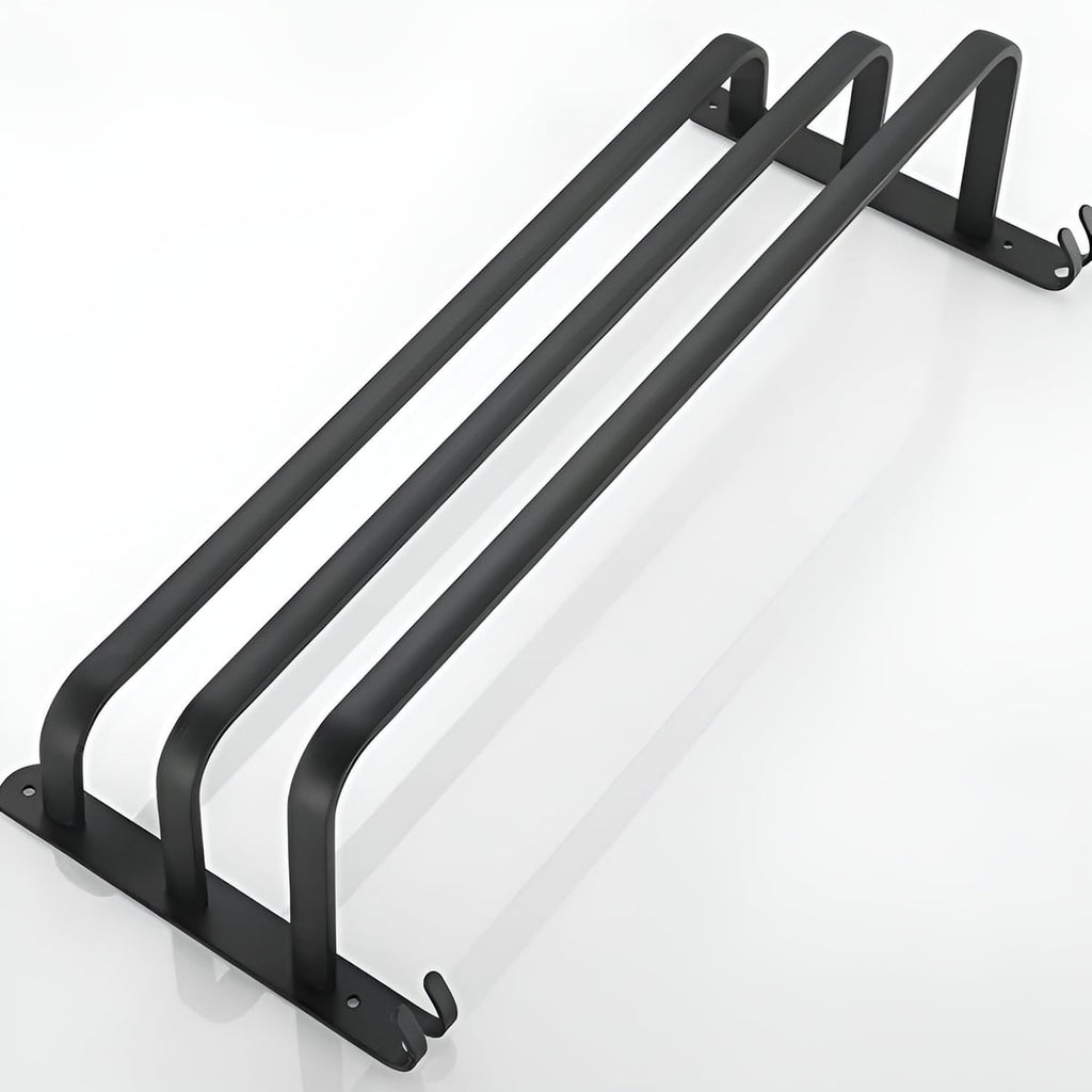 wall-mounted multi-bar towel rail