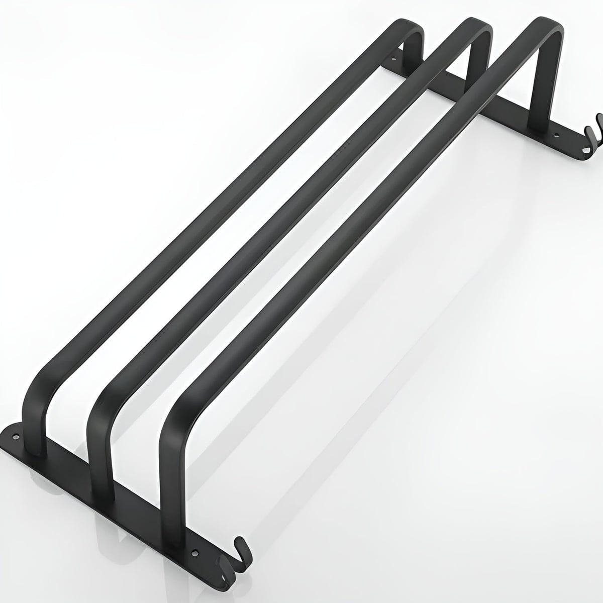 wall-mounted multi-bar towel rail