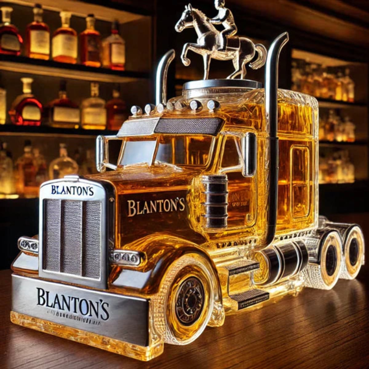 whisky decanter truck