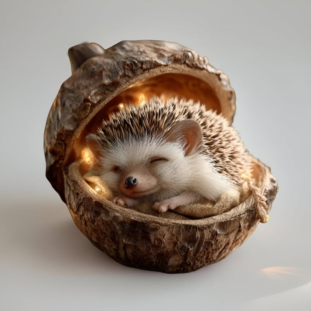 woodland animal acorn christmas tree ornaments